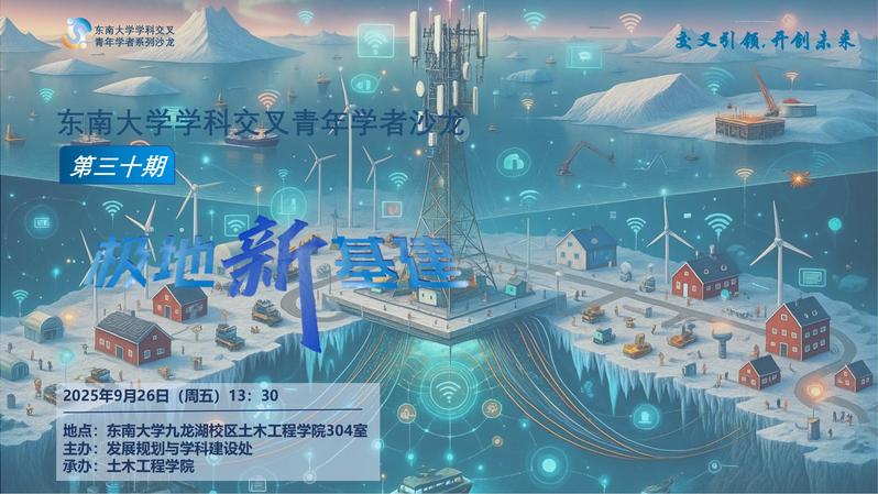 学科交叉青年学者沙龙第30期：极地新基建